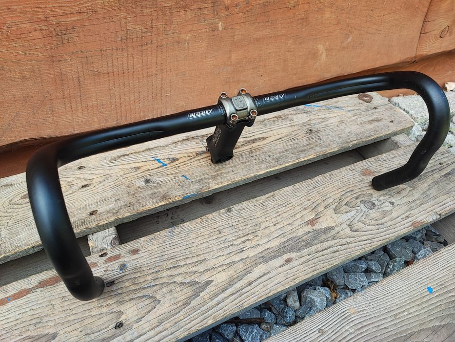 Kierownica i mostek rowerowy szosowy Ritchey 440/26.0  Retro MTB