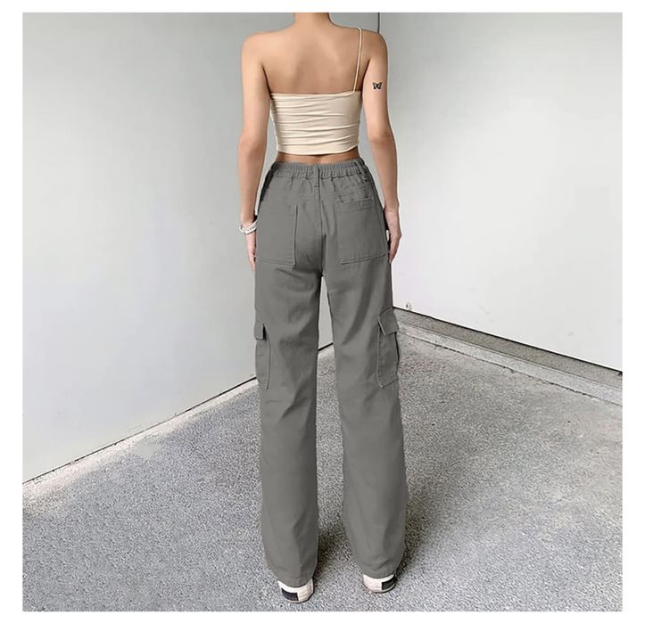 Chaberlu cargo spodnie damskie baggy