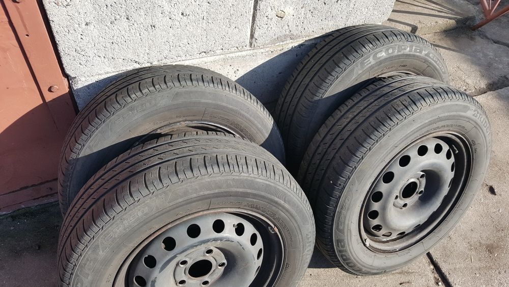Felgi stalowe z oponami Bridgestone Ecopia EP150 195/65r15 4x108