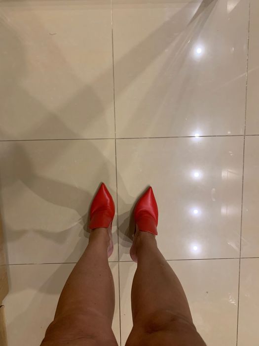 Borki Aldo skóra czerwone 39