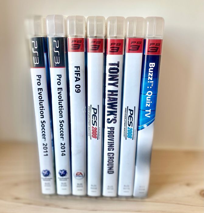 Conjunto de 7 VideoJogos PS3