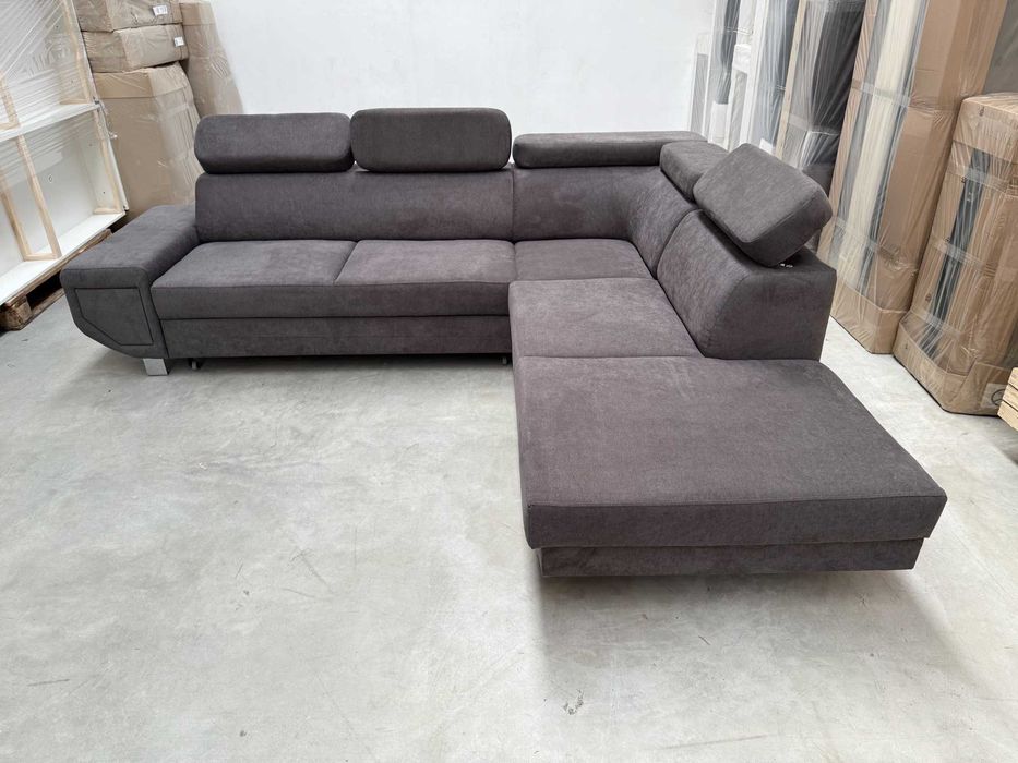 NOWY narożnik z funkcją spania + pojemnik OD RĘKI wyprzedaż -40%