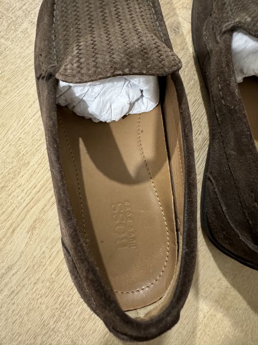 Hugo Boss чоловічі макасини натуральний замш 42 розмір