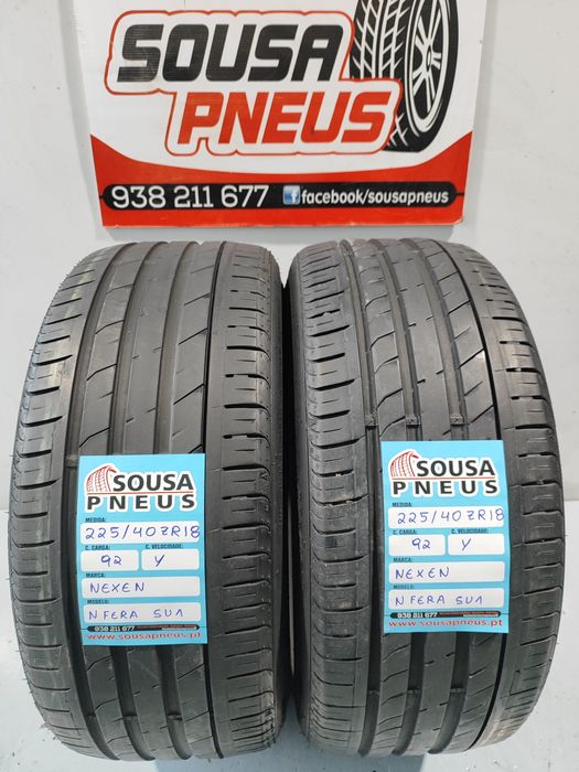 2 pneus semi novos 225-40R18 Nexen - Oferta dos Portes