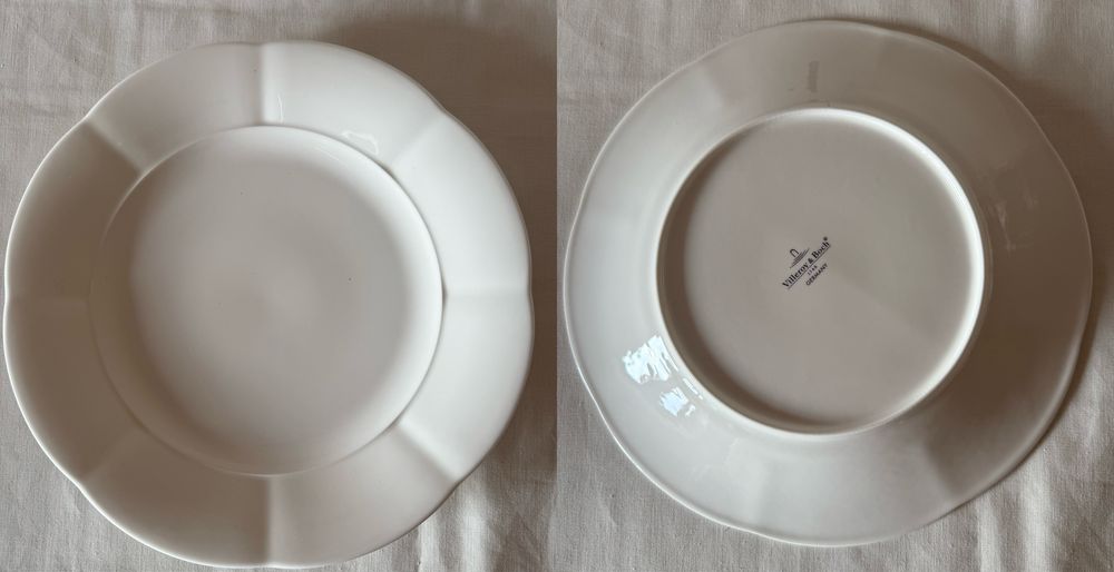 Вінтаж: елементи із сервізу Villeroy & Boch City Park , Damasco Weiss