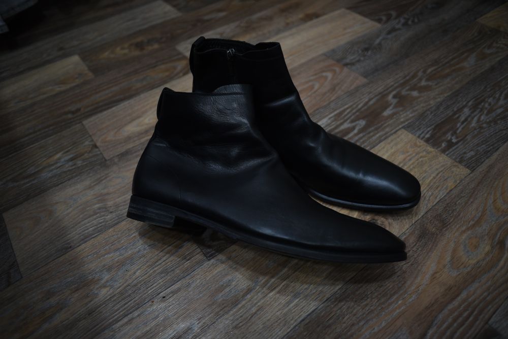 [YSL] Архивные кожаные ботинки Yves Saint Laurent Rive Gauche 44.5-45  [ТОРГ]