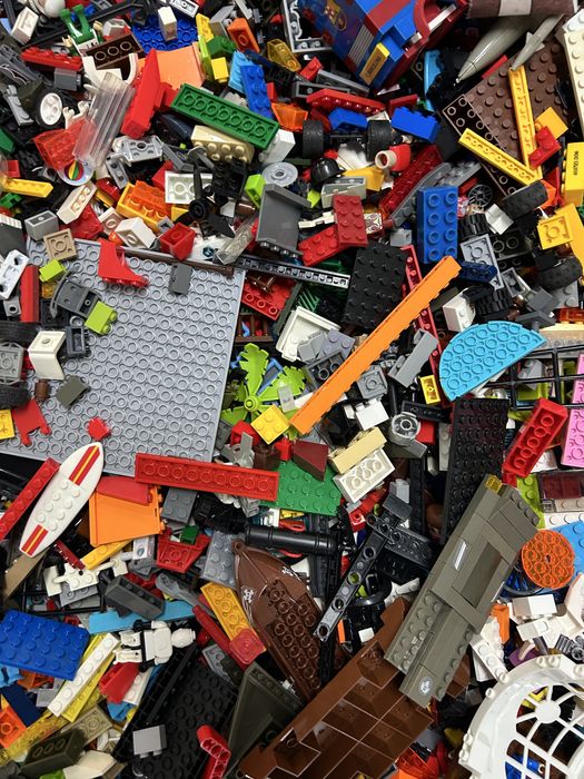 Mais de 5kg de blocos construção e conjunto novo