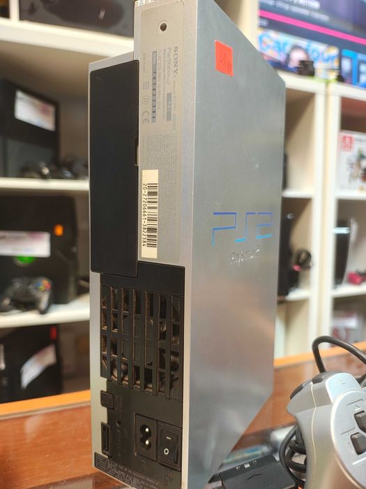 Konsola Playstation 2 Silver Komplet PS2 BDB SklepRetroWWA