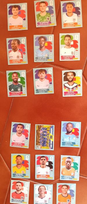 Cromos do mundial para troca