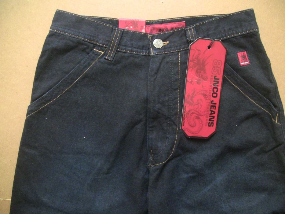 Новые широкие винтажные рэп джинсы JNCO JEANS, оригинал, 32х34разм.