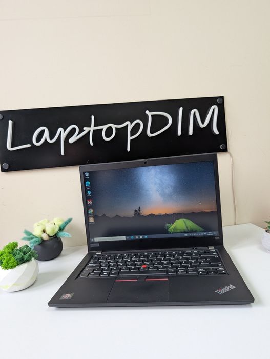 Ноутбук Lenovo ThinkPad T495/Ryzen5 Pro 3500/14/IPS/HD/8/256