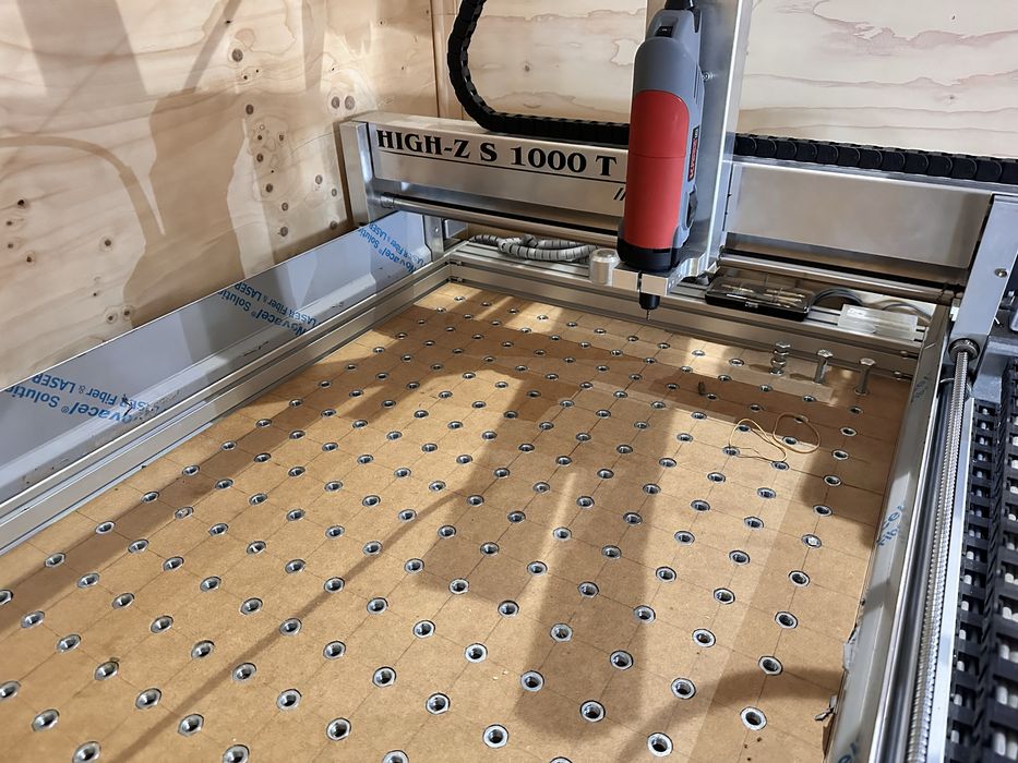 CNC NOVA — Montada e Pronta para Produzir!