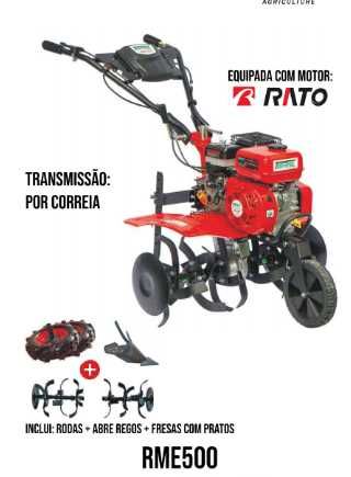 RME500 Moto-enxada transmissão correia 212cm3 7Cv  Nova