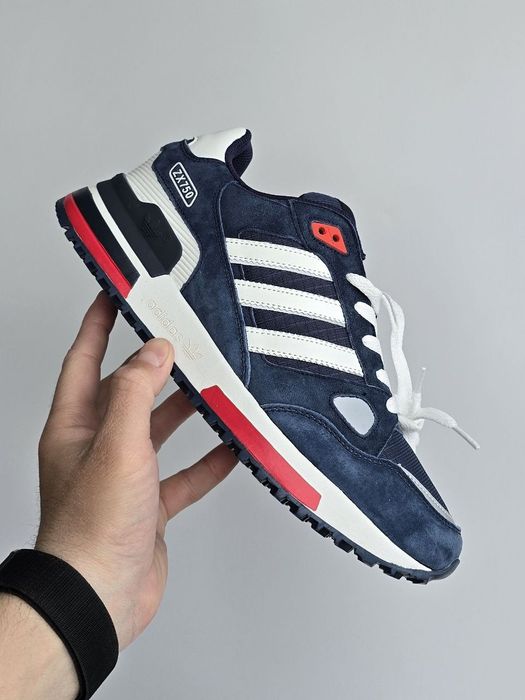 Кросівки Кроссовки Adidas ZX 750 Navy Blue Нави Синий Синій Кросовки демісезон