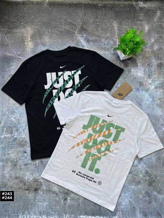 Футболка Nike Jordan Air Max • Найк Джордан Чорна / Біла •  XS - XXL