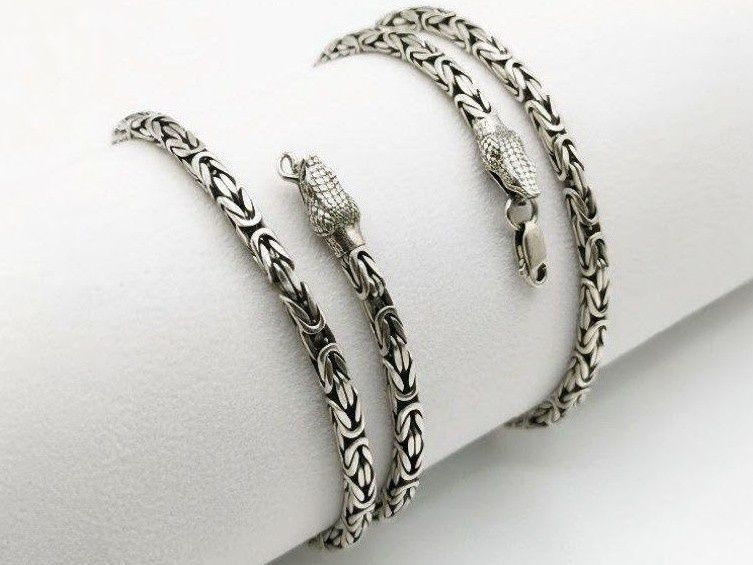 Срібний ланцюжок 90г серебряная цепочка серебро 925  срібна мужская