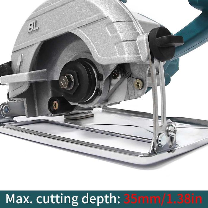 F1068 Serra circular 125mm a bateria com ou sem (bateria e carregador)