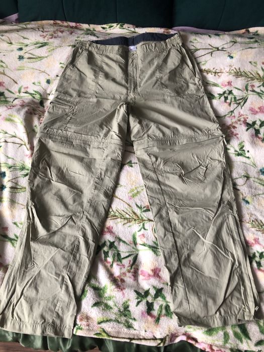 Spodnie/spodenki trekingowe sportowe XL