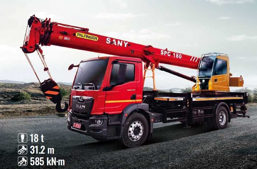 dźwig zuraw dla energetyki 18 ton / nowy fabrycznie