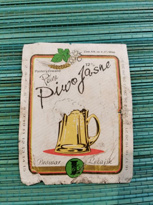 Etykieta po piwie