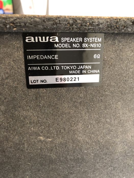 Продам музичний центр AIWA NSX-S10