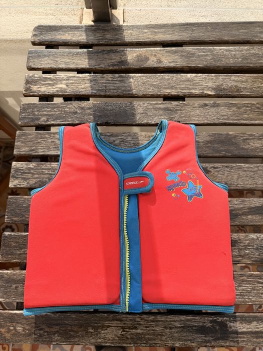 Colete flutuador criança piscina natacão e mar