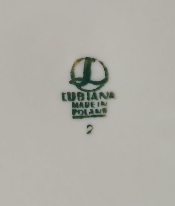 Talerze płaskie Lubiana PZG