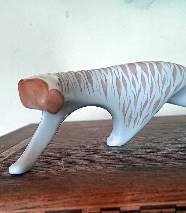 Figurka Pantera Lubomir Tomaszewski ZPS Ćmielów, proj. 1960 rok