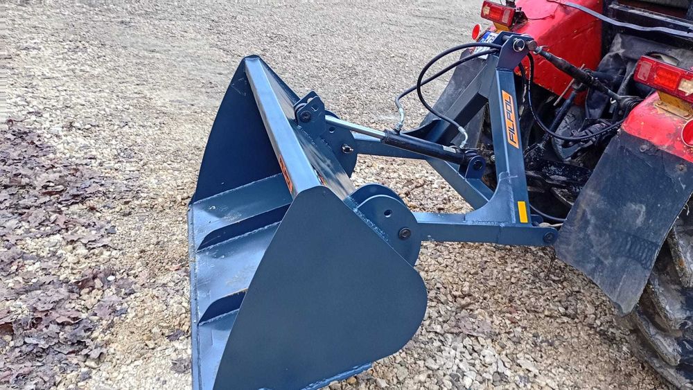 Łycha łyżka kiper na tył ciągnika z hydrauliką 1,2m 1,5m 2m 1,8 m