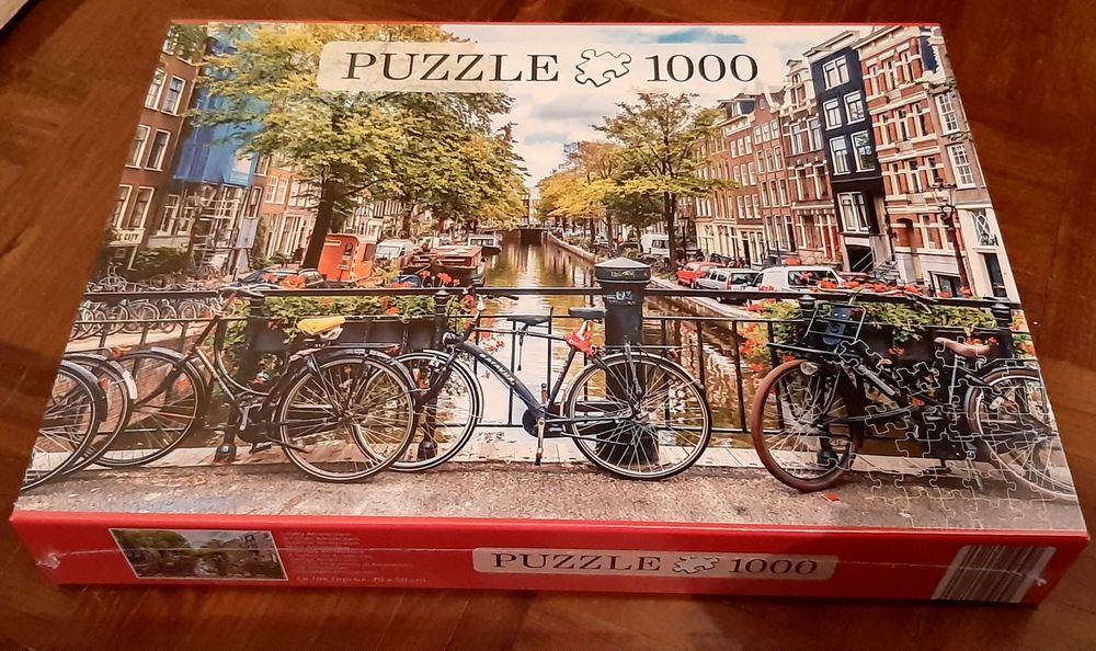 PUZZLE 1000 Peças: AMESTERDÃO - Novo! A Estrear! SELADO!
