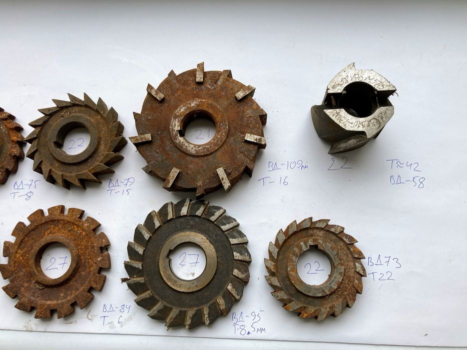 Дискові фрези по металу/бетону