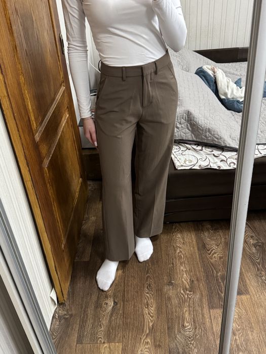 Коричневые брюки JJXX. 36-38р.