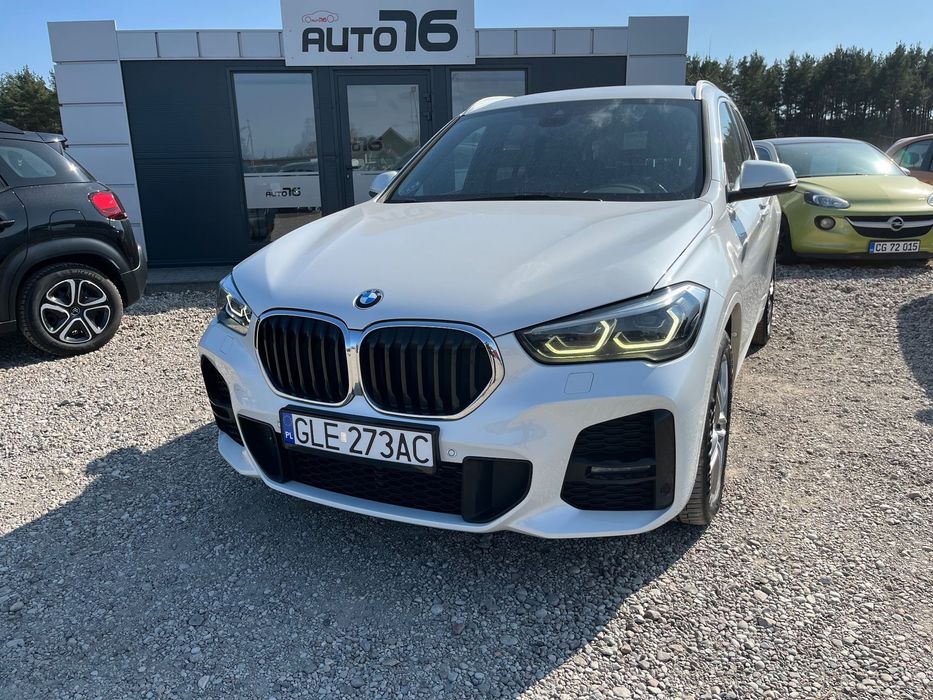 BMW X1 2.0 d. M-pakiet,biała perła, full opcja, bezwyp., 1-wł. Serwis.SUPER