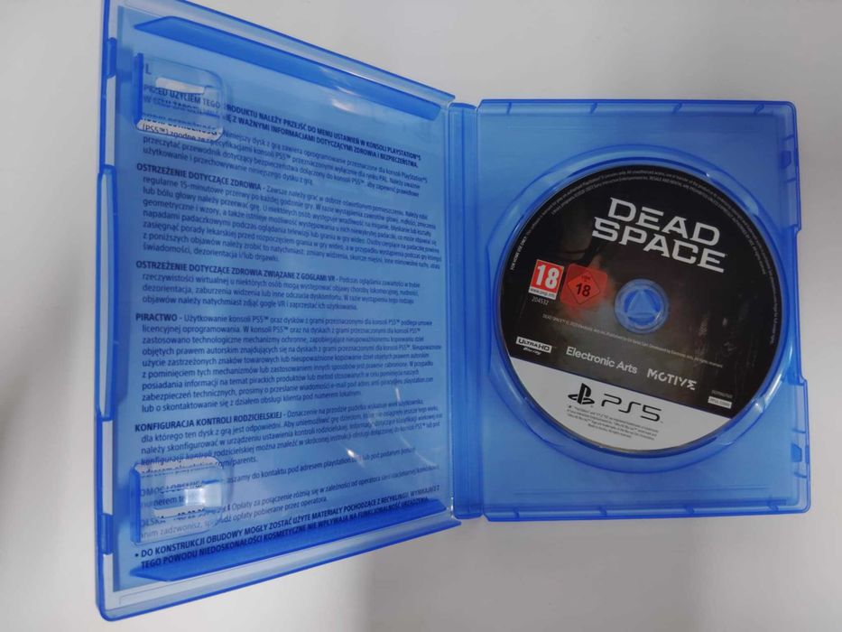 Dead Space PS5 Polska wersja / Polska okładka