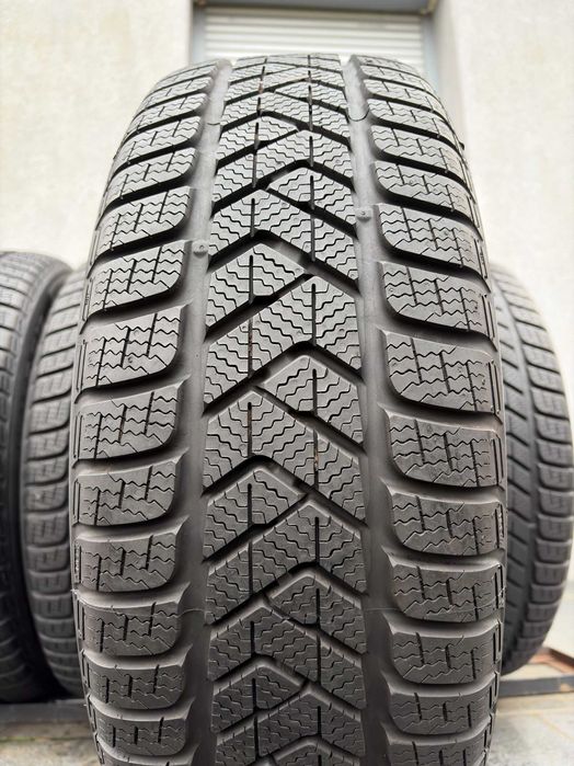 x4 zima 215/55R18 Pirelli 7mm 2025r! Poleasingowe zdjęte z felg  ZN333