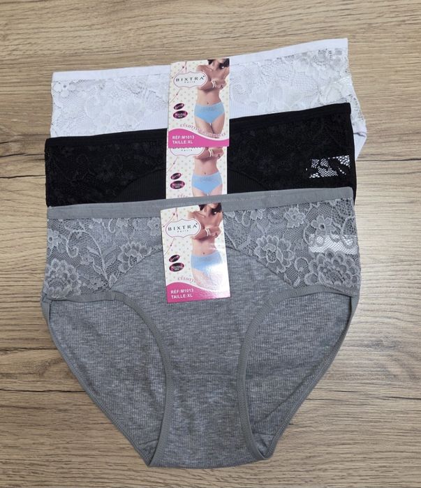 Majtki Damskie komplet 3sztuki XL