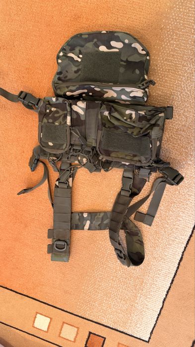Buckle Up Sniper chest rig Multicam Tropic