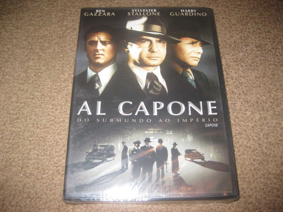 DVD "Al Capone" com Sylvester Stallone/Selado!