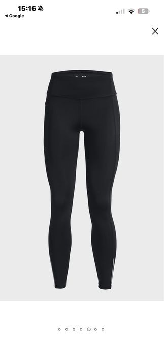 Легінси Under Armour Fly Fast 3.0 Black/Reflect