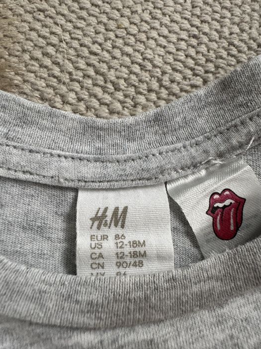 T-shirt H&M tozmiar 86cm The Rolling Stones