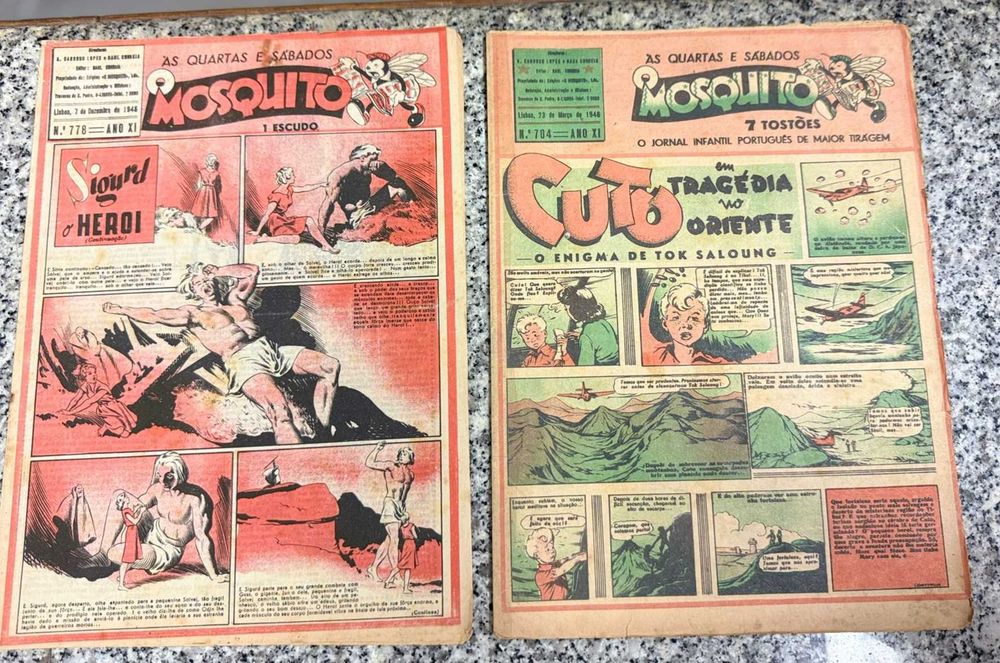 O Mosquito - Bd antiga