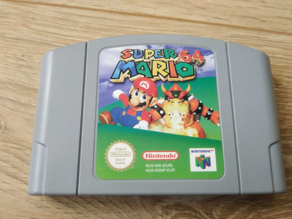 Jogo Super Mário Nintendo 64
