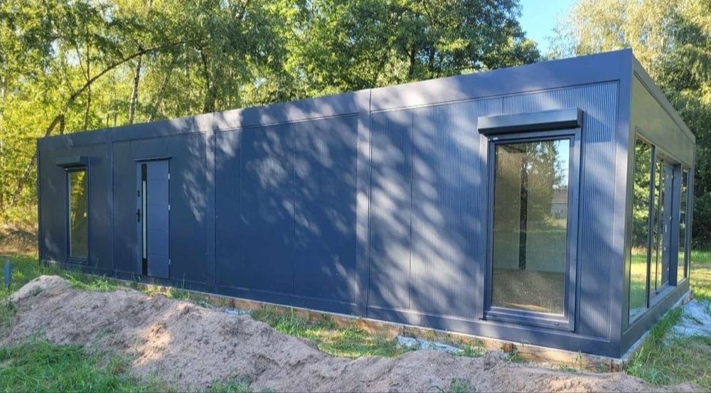 Kontener modułowy, dom modułowy 12x6