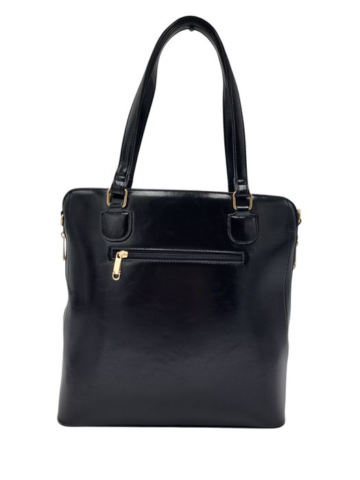 Torebka torba klasyczna damska aktówka czarna