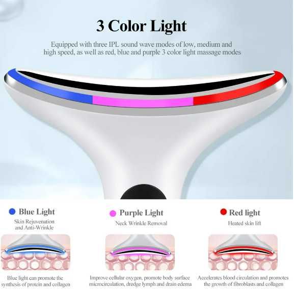 4 máquinas faciais para flacidez, rugas, acne poros etc