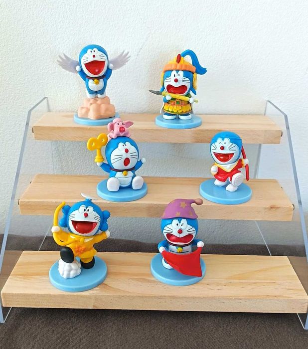Figuras do Doraemon (6 peças)