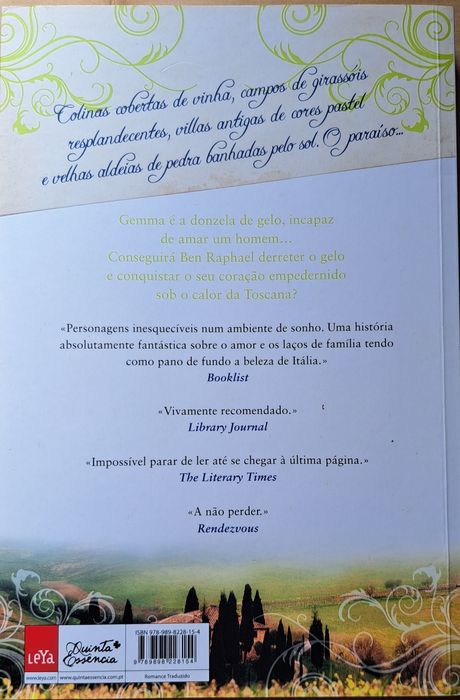 Romance na Toscana de Elizabeth Adler