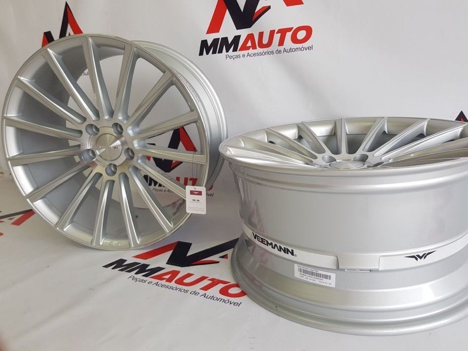 Jantes Veemann V-FS55 Silver Machined 19