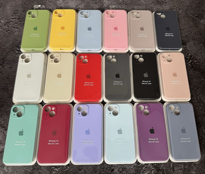 Чохол для iphone 14 захит камери, silicone case айфон 14