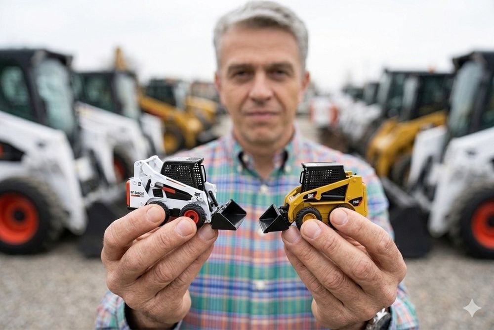 Bobcat: допоможу вибрати мінінавантажувач і навісне під вашу задачу.